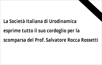Lutto Prof. Rocca Rossetti
