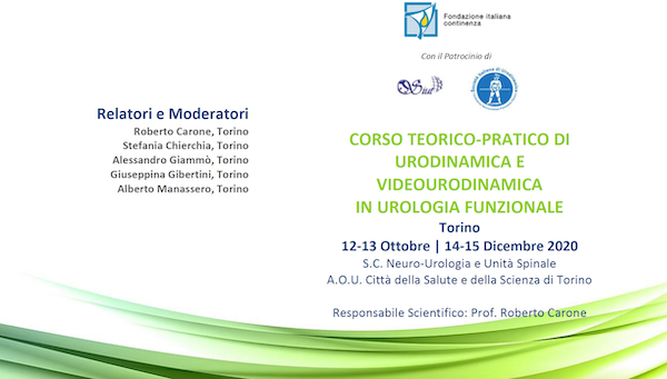 Corso Teorico-Pratico di Urodinamica e Videourodinamica header